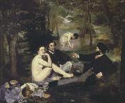 Edouard Manet, frukosten i det grona